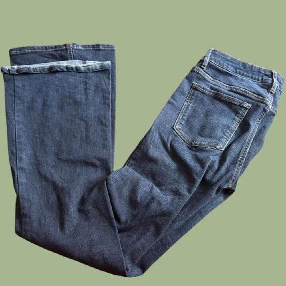 Harper mid rise Dark wash bootcut denim jeans